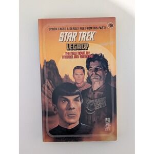 Star Trek Legacy #56 Michael Jan Friedman Pocket Books Paperback 1991‎ Sci-Fi